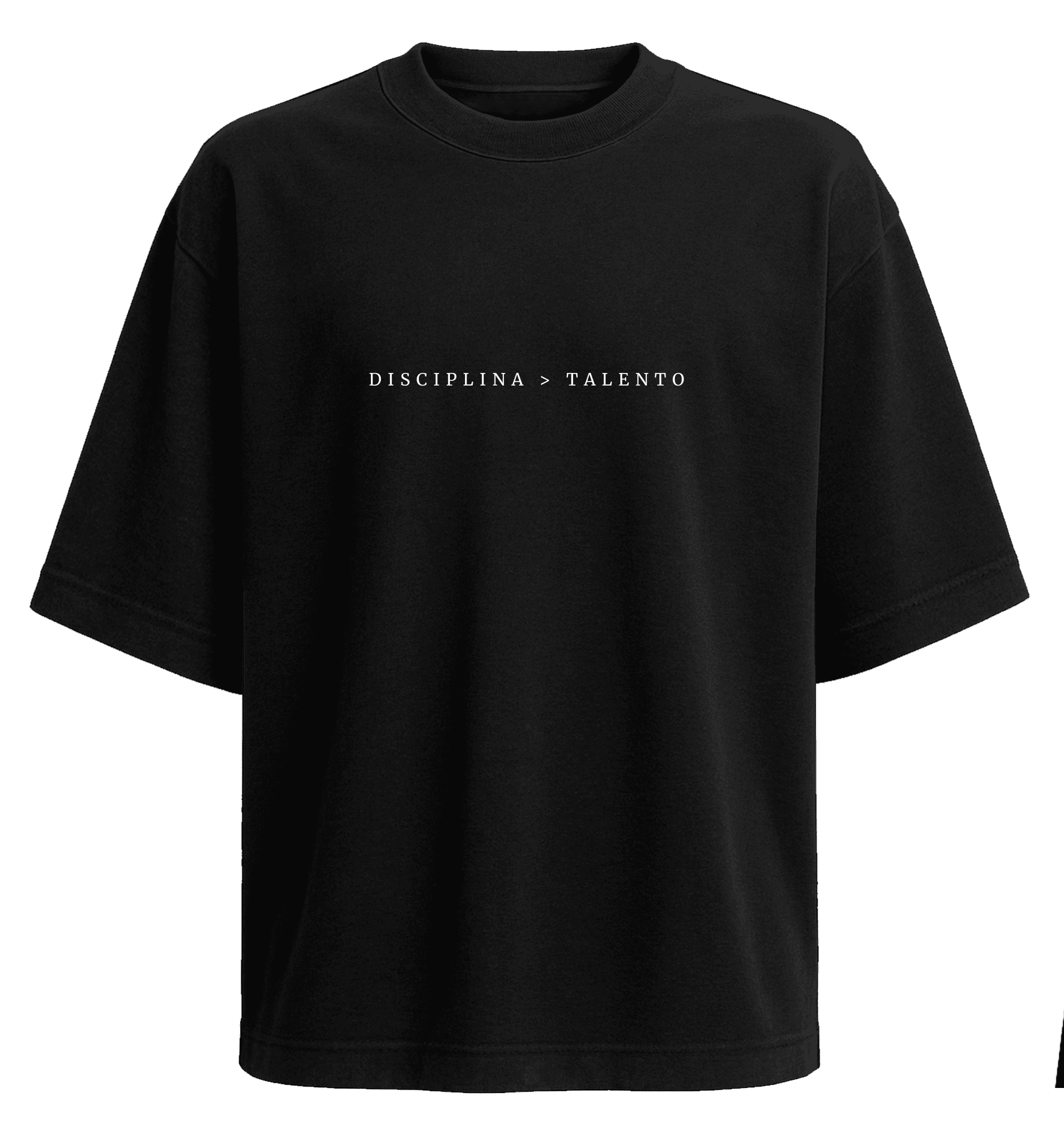 Polera Oversize Disciplina > Talento