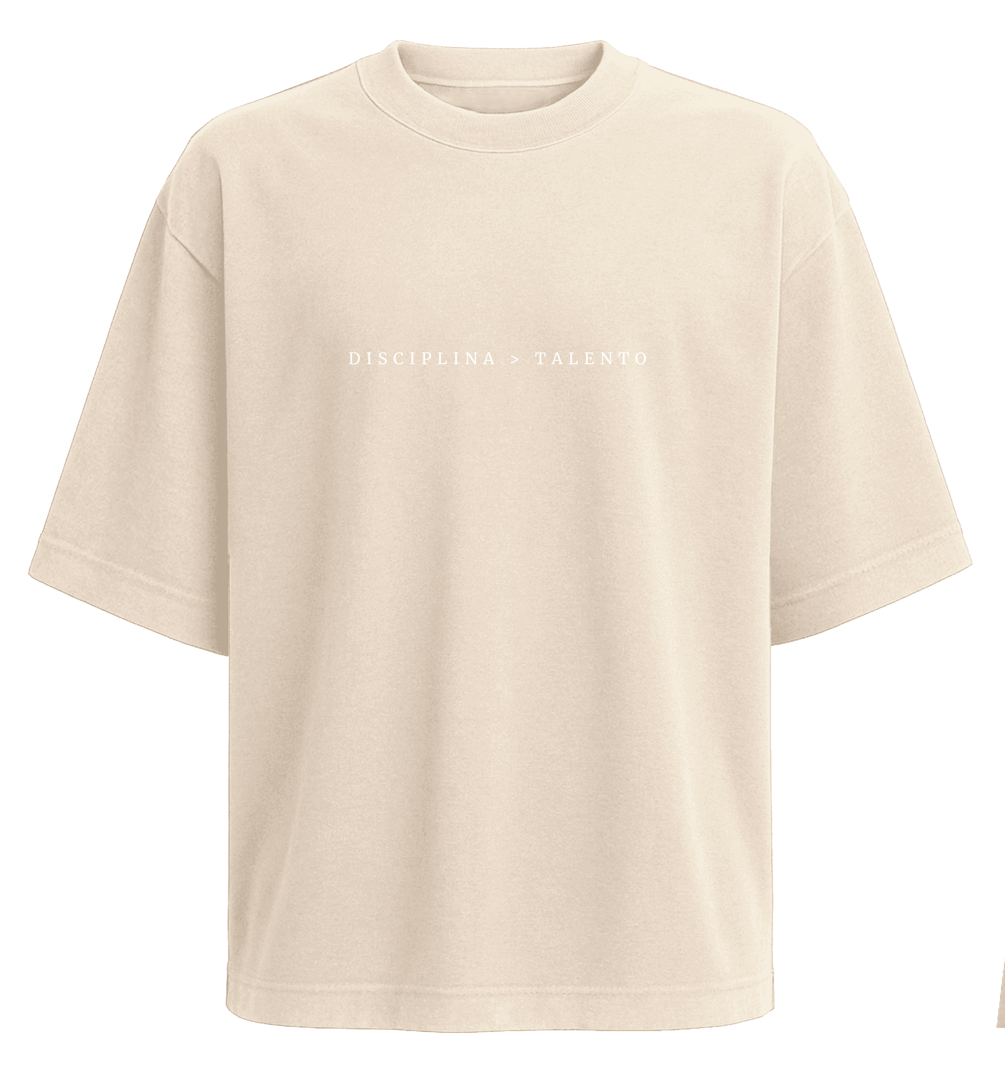 Polera Oversize Disciplina > Talento
