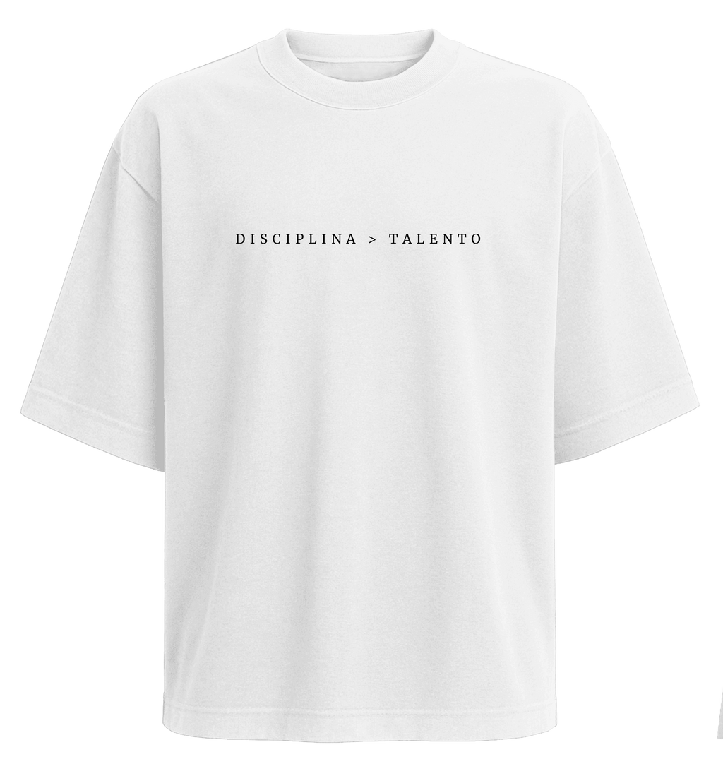 Polera Oversize Disciplina > Talento