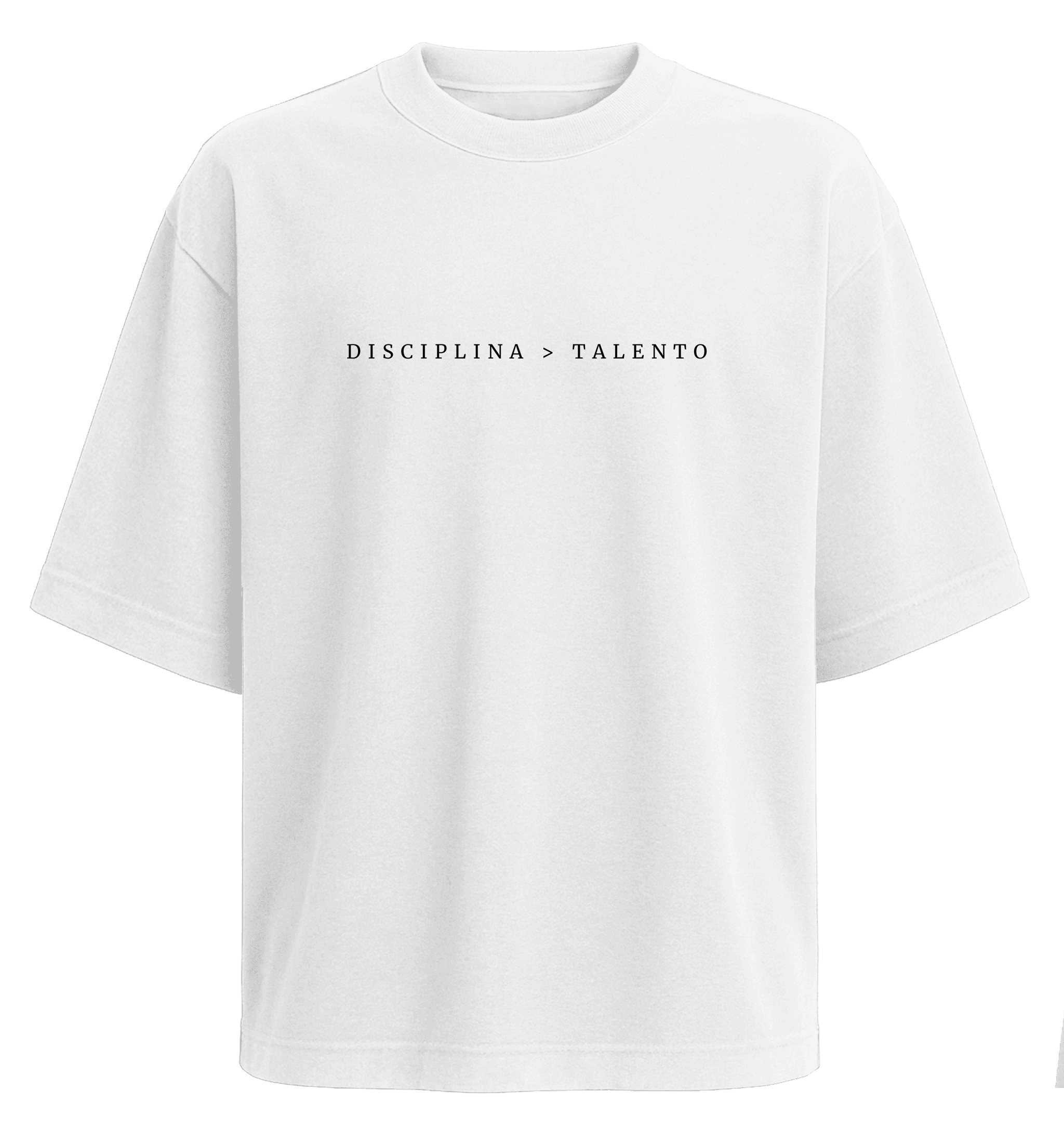 Polera Oversize Disciplina > Talento
